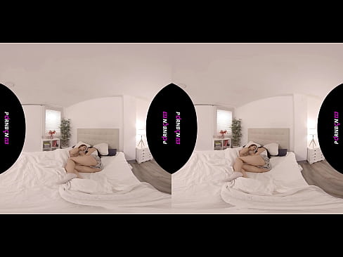 ❤️ PORNBCN VR Twee jong lesbiërs word geil wakker in 4K 180 3D virtuele realiteit Geneva Bellucci Katrina Moreno Anale pornografie by ons ❤